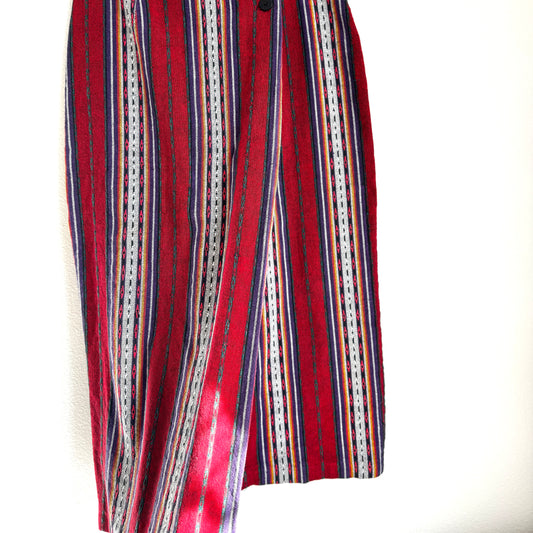 Vtg Wrap Skirt