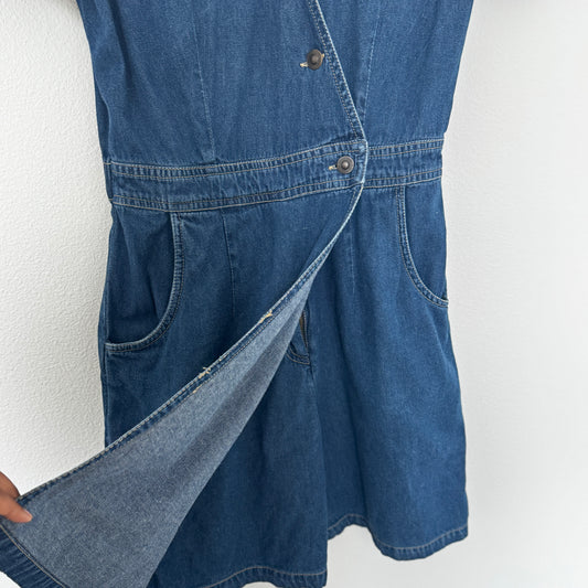Sun River Denim Romper