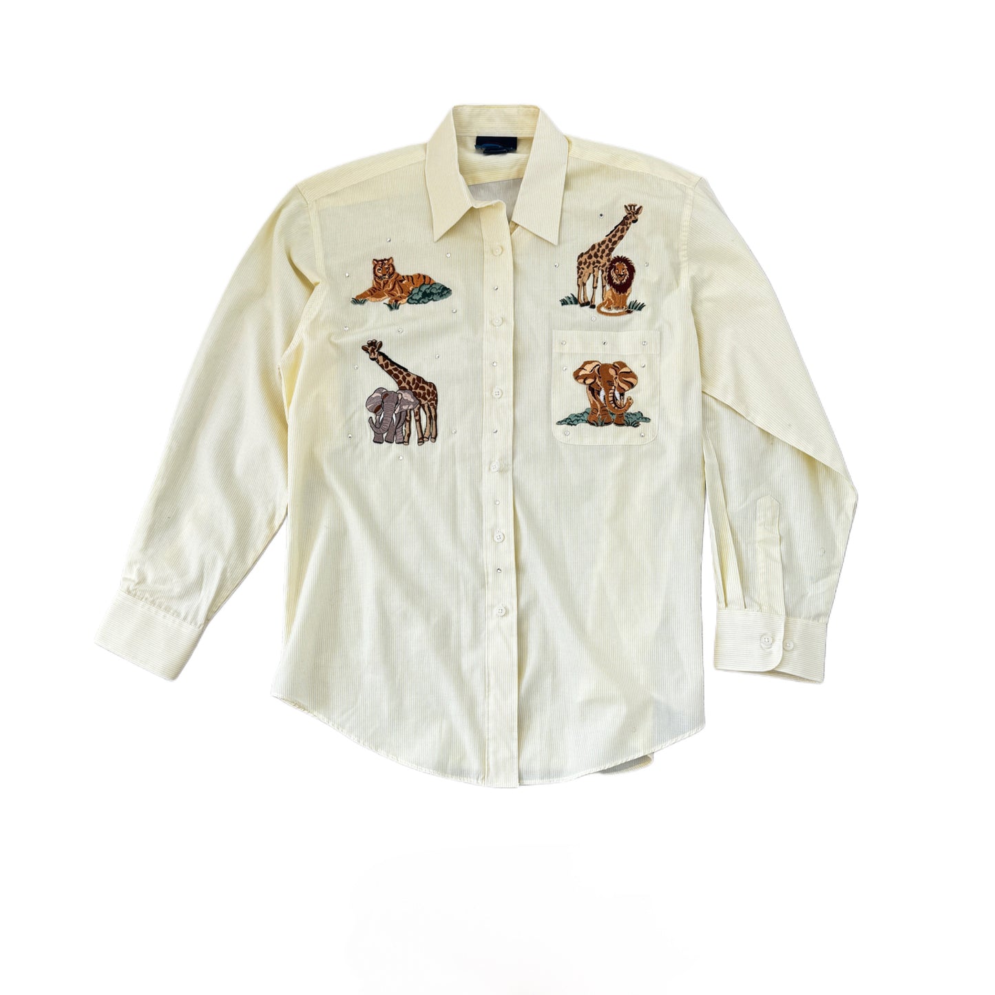Vintage Long Sleeve Safari Shirt