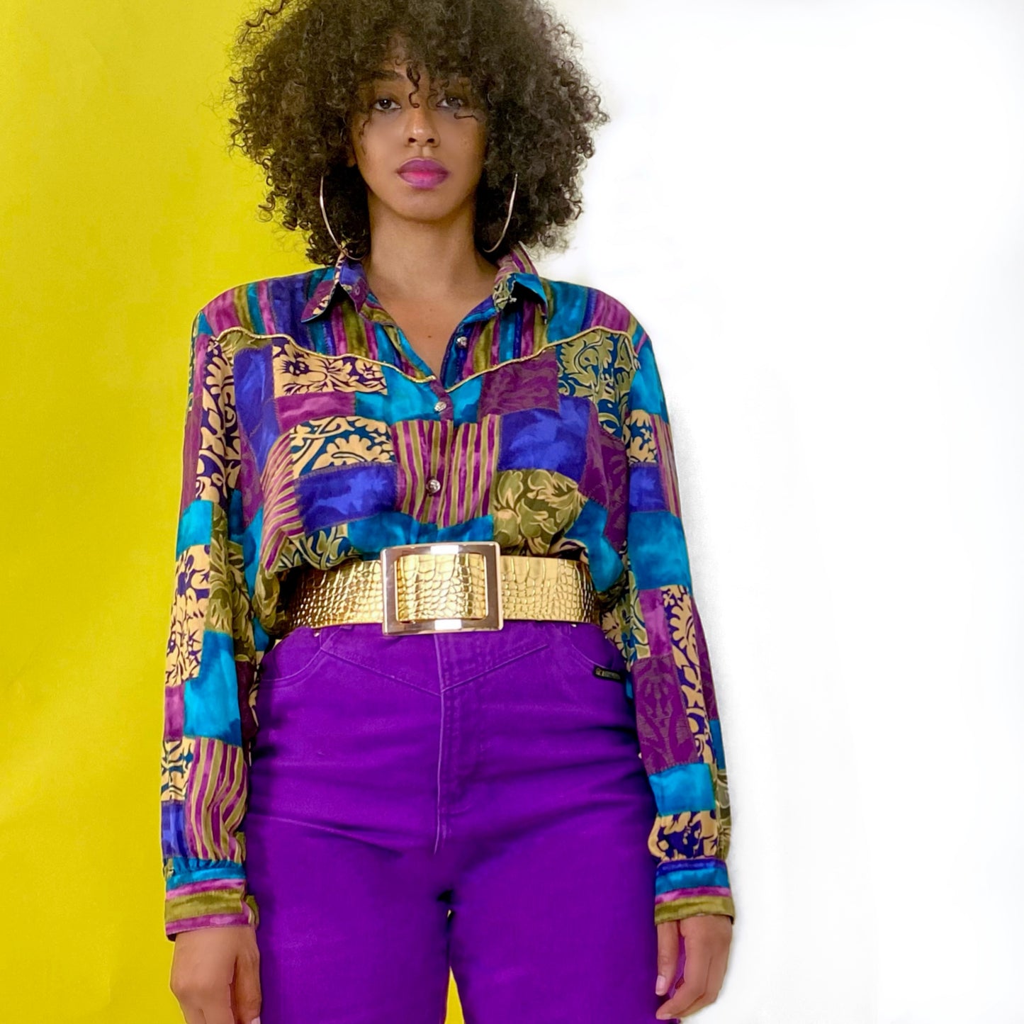 Vintage Stephanie Thomas Blouse