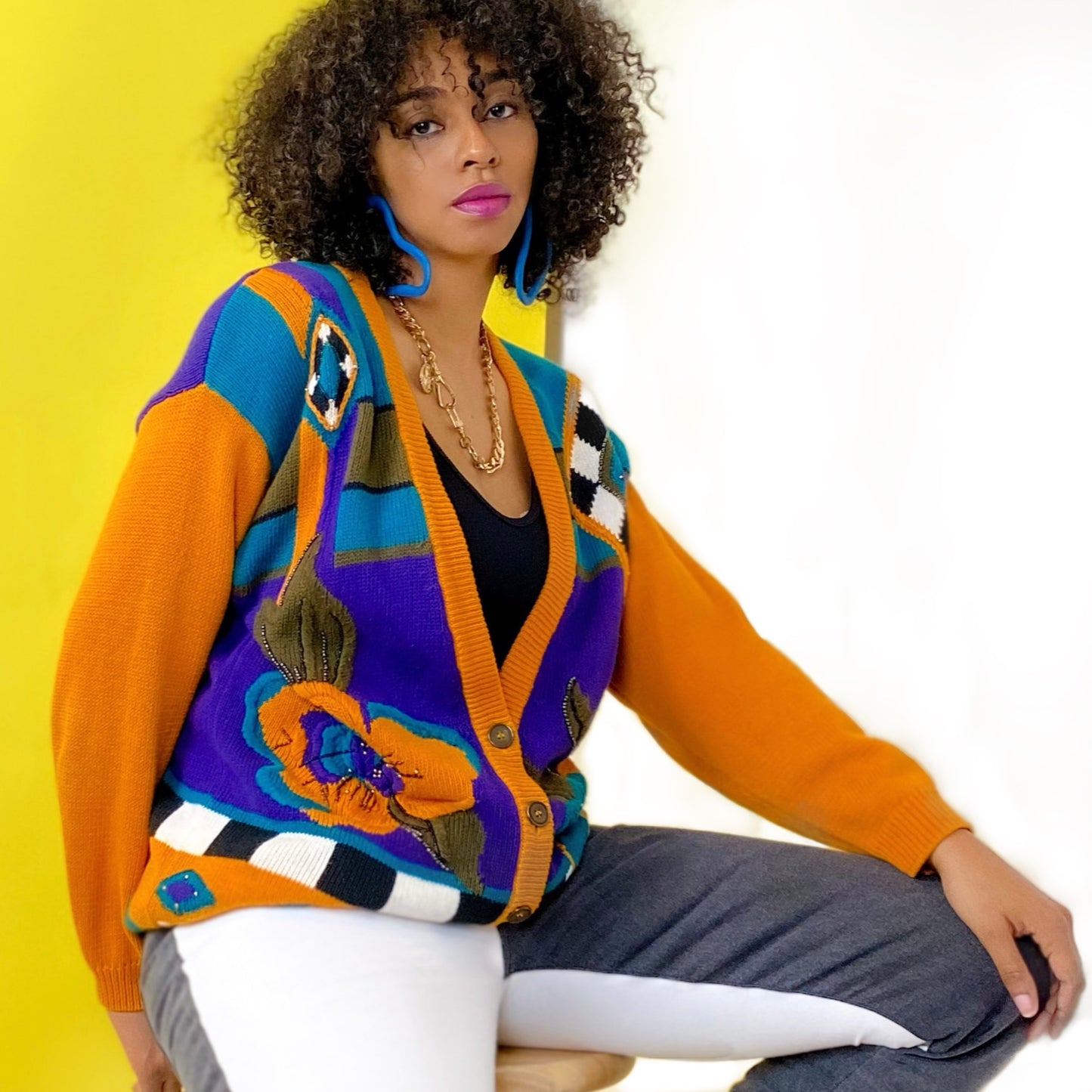 Vintage I.B Difuusion Cardigan