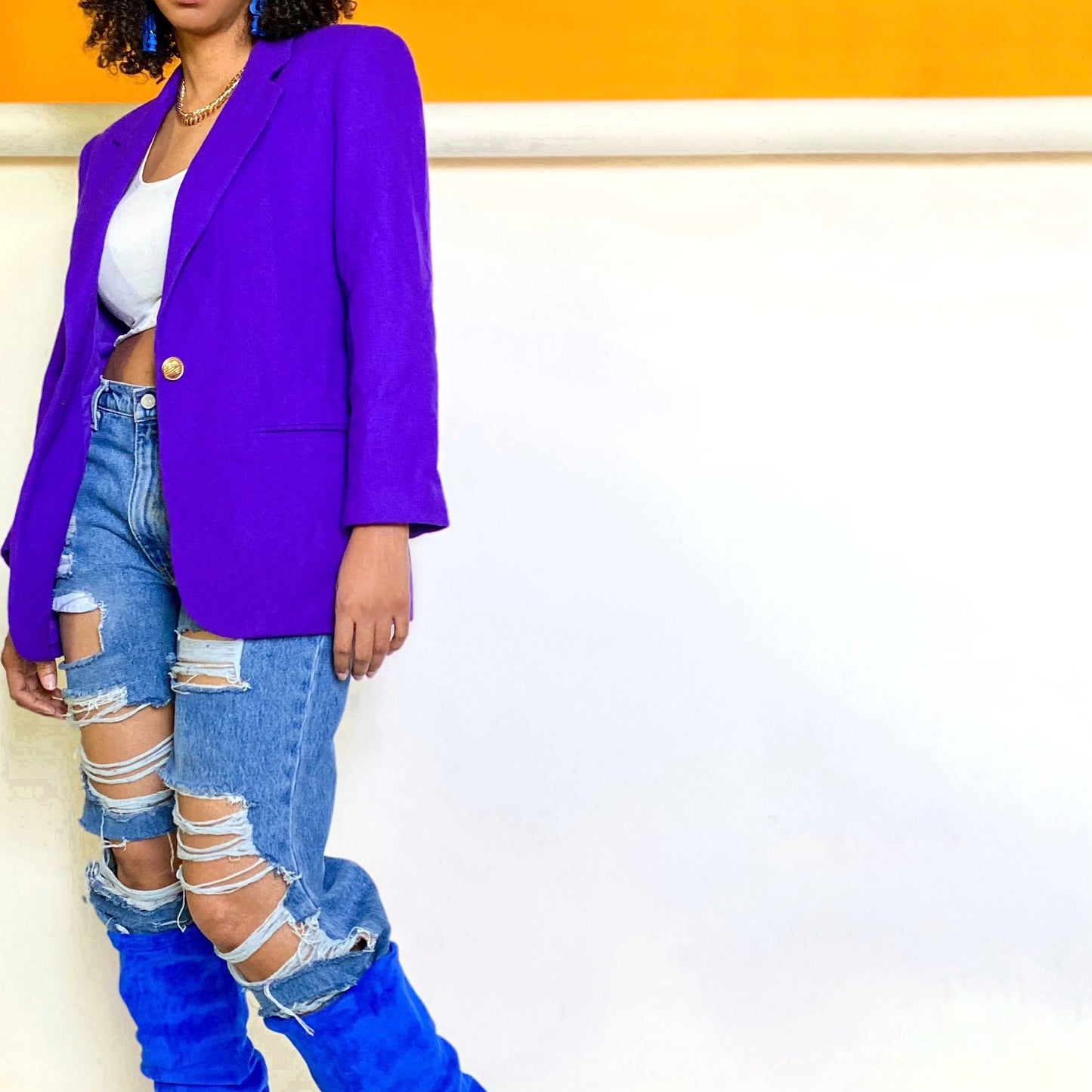 Vintage Savannah 100% Wool Blazer