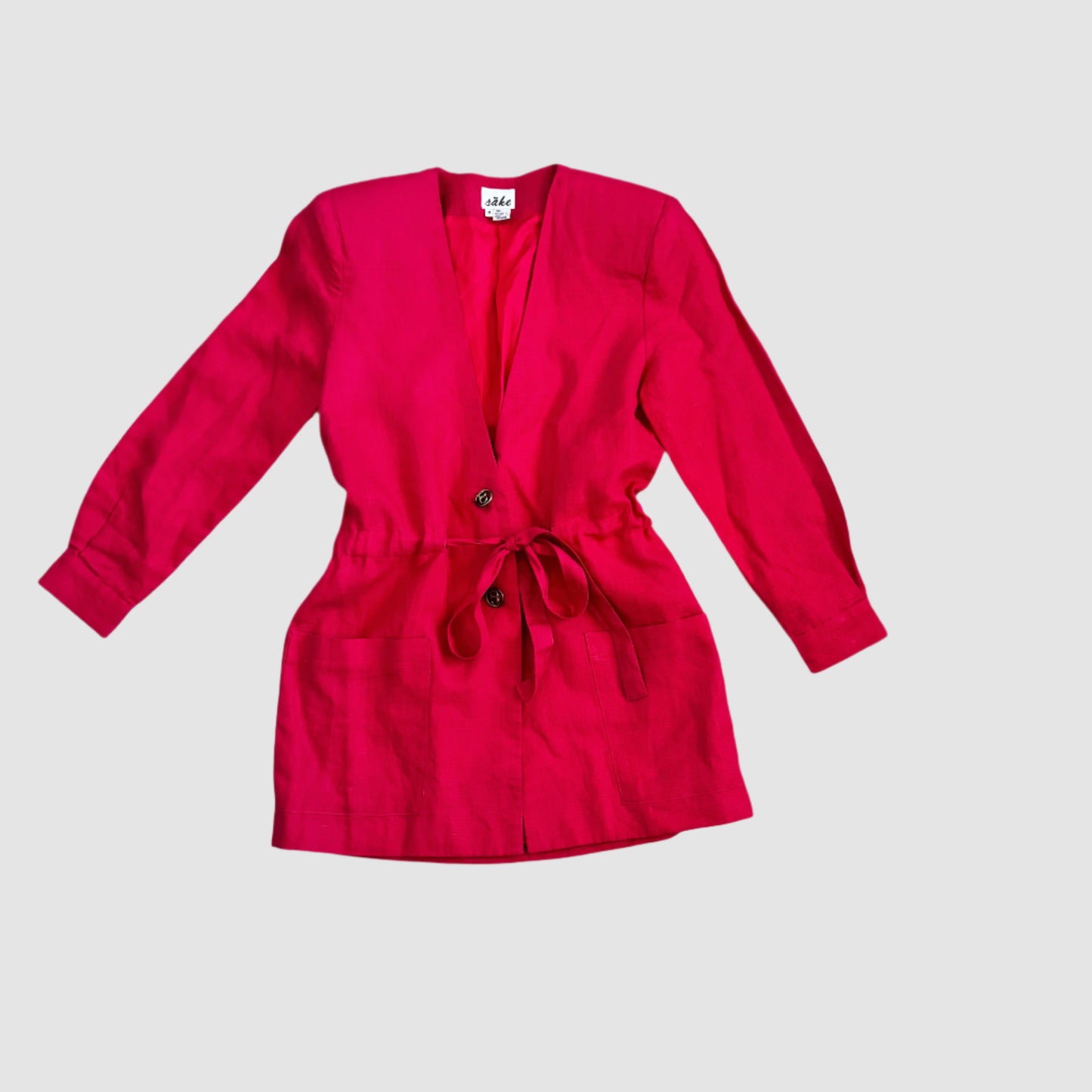 Sake Drawstring Blazer