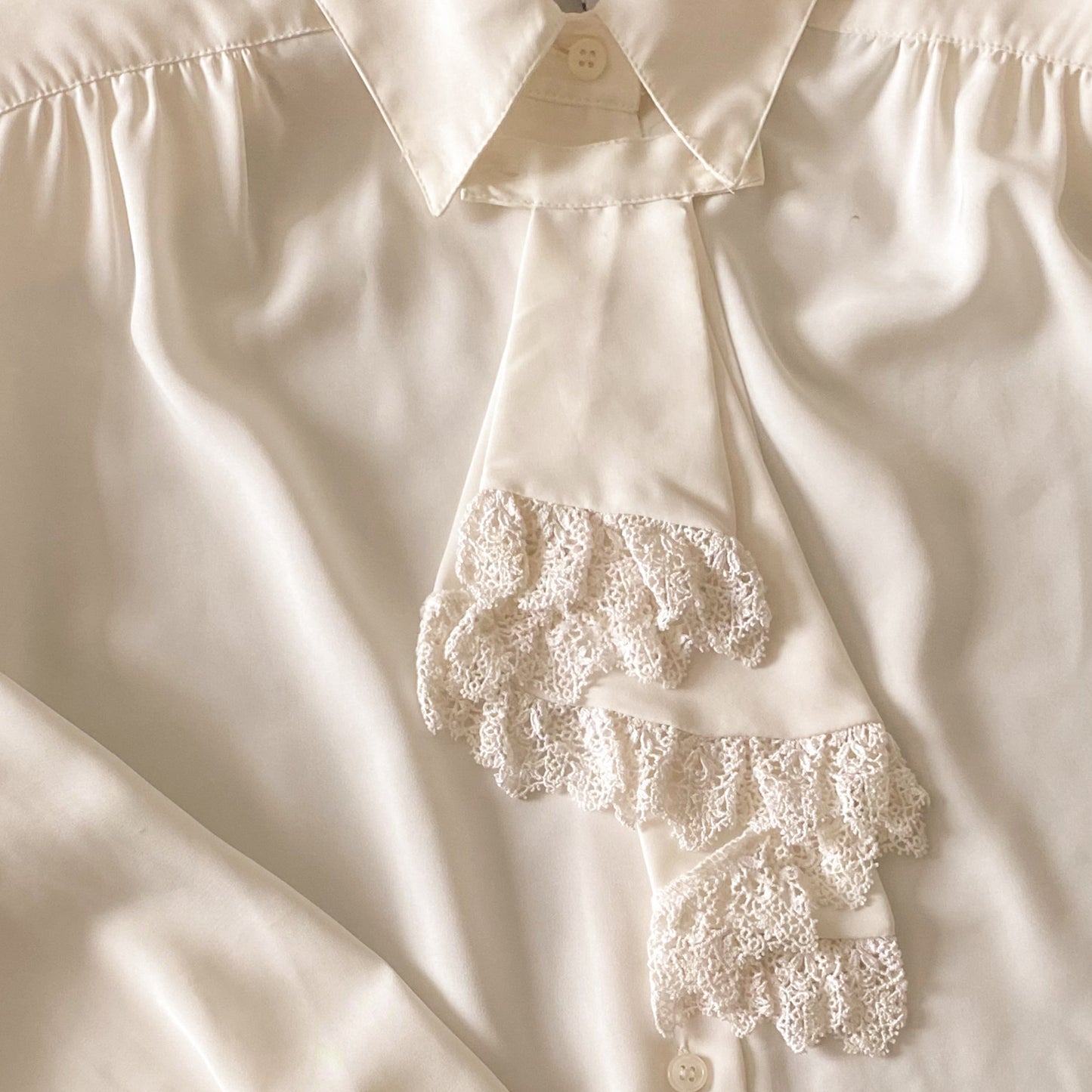 Vintage Ruffle Blouse