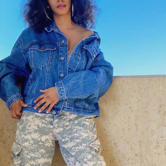 80’s Oversized Denim Jacket